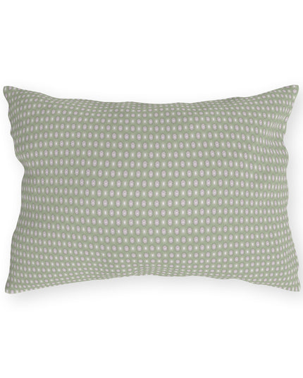 Olive Star-crossed Bodies Outdoor Pillow, 20" x 14"