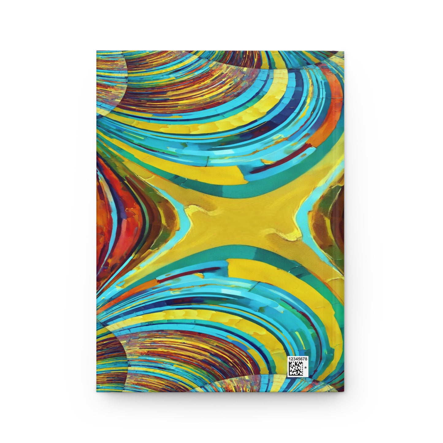 Uzi Spiral Alpha 5.75" x 8" Hardcover Journal Matte with 150 lined pages