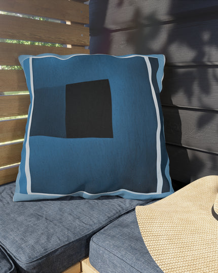 Blue Shadow 20" x 20" Outdoor Pillow