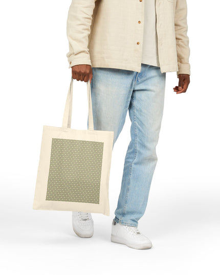 Olive Star-crossed Bodies Cotton Canvas Tote Bag