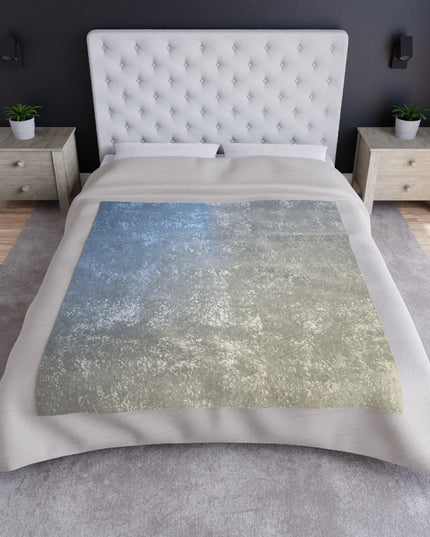 Cobalt Fade 50" x 60" Crushed Velvet Blanket