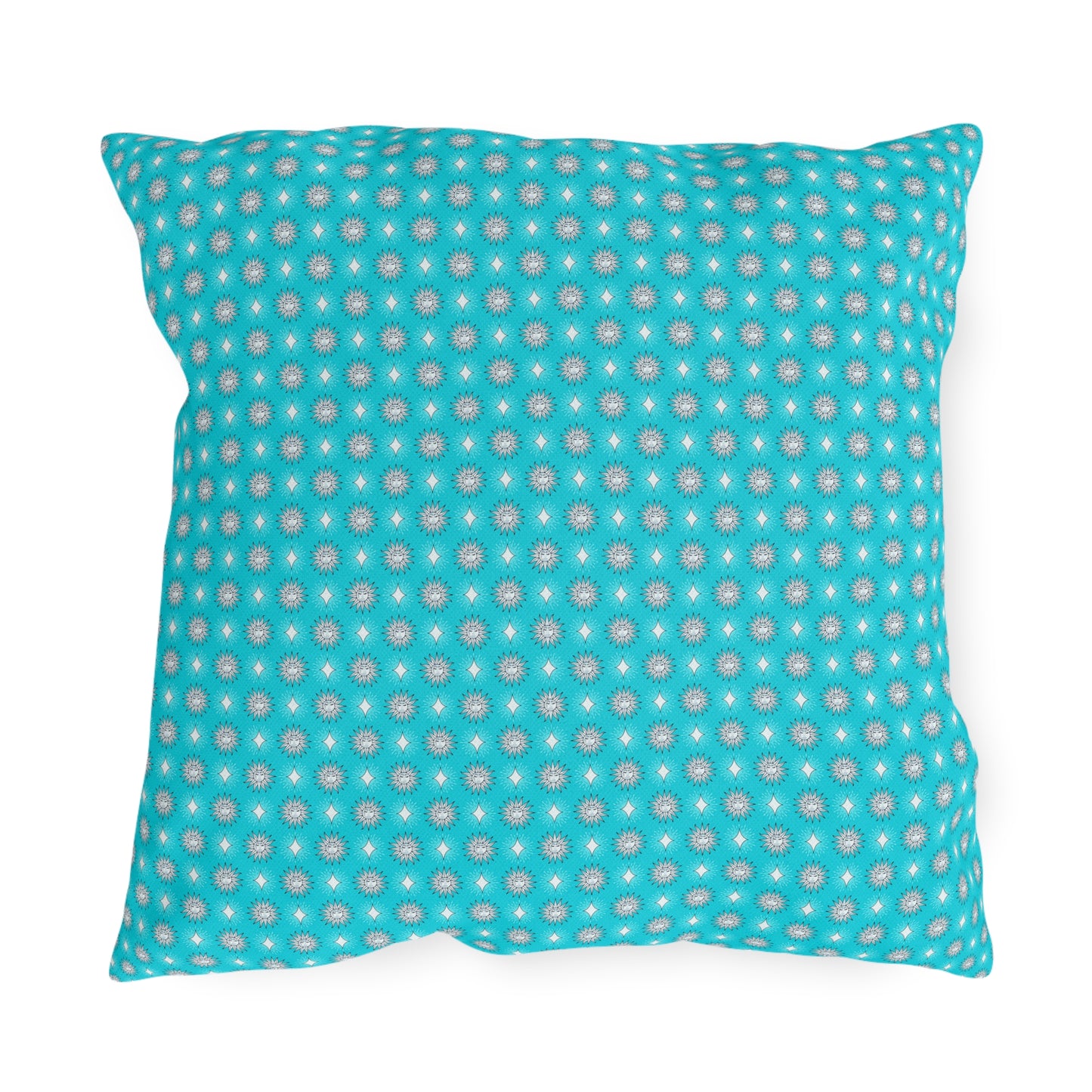 Tif Green Star-crossed Bodies 18" x 18" Outdoor Pillows