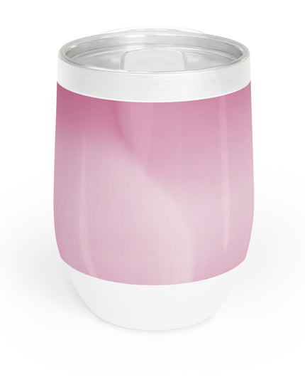 Pink Blush Fade 12 oz Chill Wine Tumbler