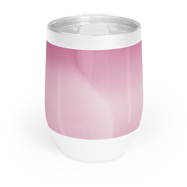 Pink Blush Fade 12 oz Chill Wine Tumbler