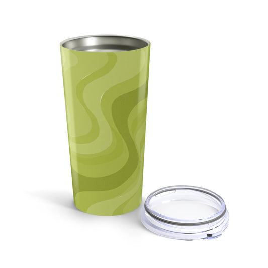 Lemon Wavey Tumbler 20oz