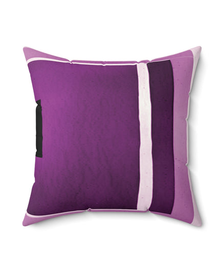 Magenta Shadow 18" x 18" Faux Suede Square Pillow