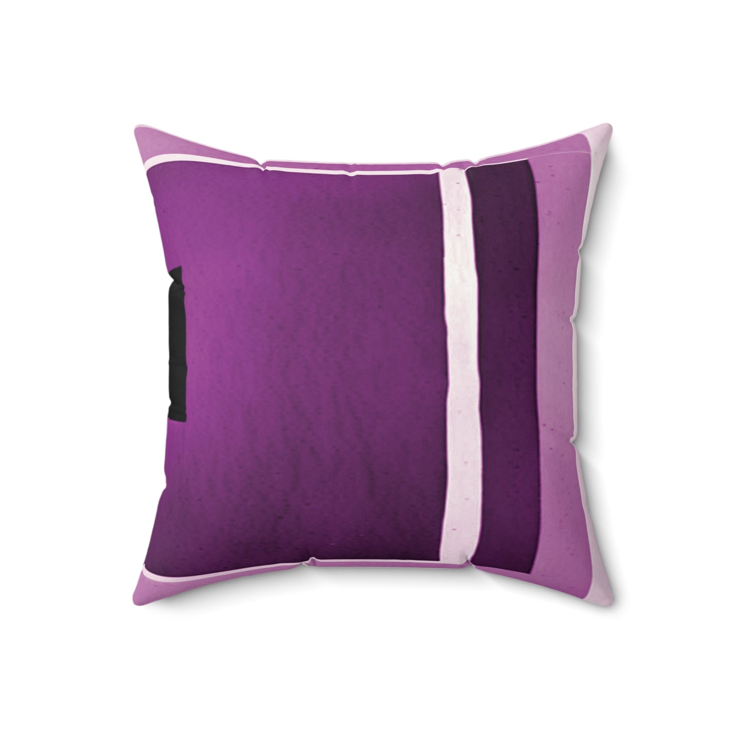 Magenta Shadow 18" x 18" Faux Suede Square Pillow