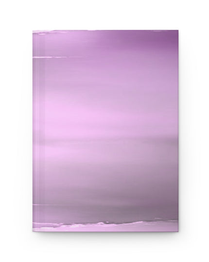 Dark Pink Sea Amethyst Fog 5.75" x 8" Hardcover Journal Matte with 150 lined pages
