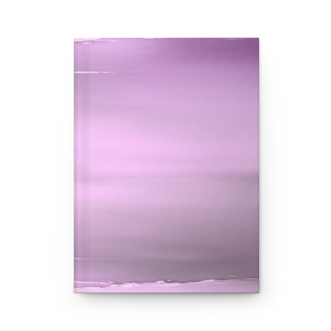 Dark Pink Sea Amethyst Fog 5.75" x 8" Hardcover Journal Matte with 150 lined pages