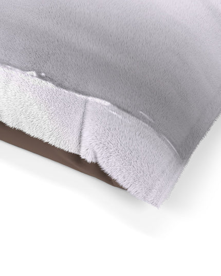 Sephia Sea Dark Fog 50" × 40" Pet Bed