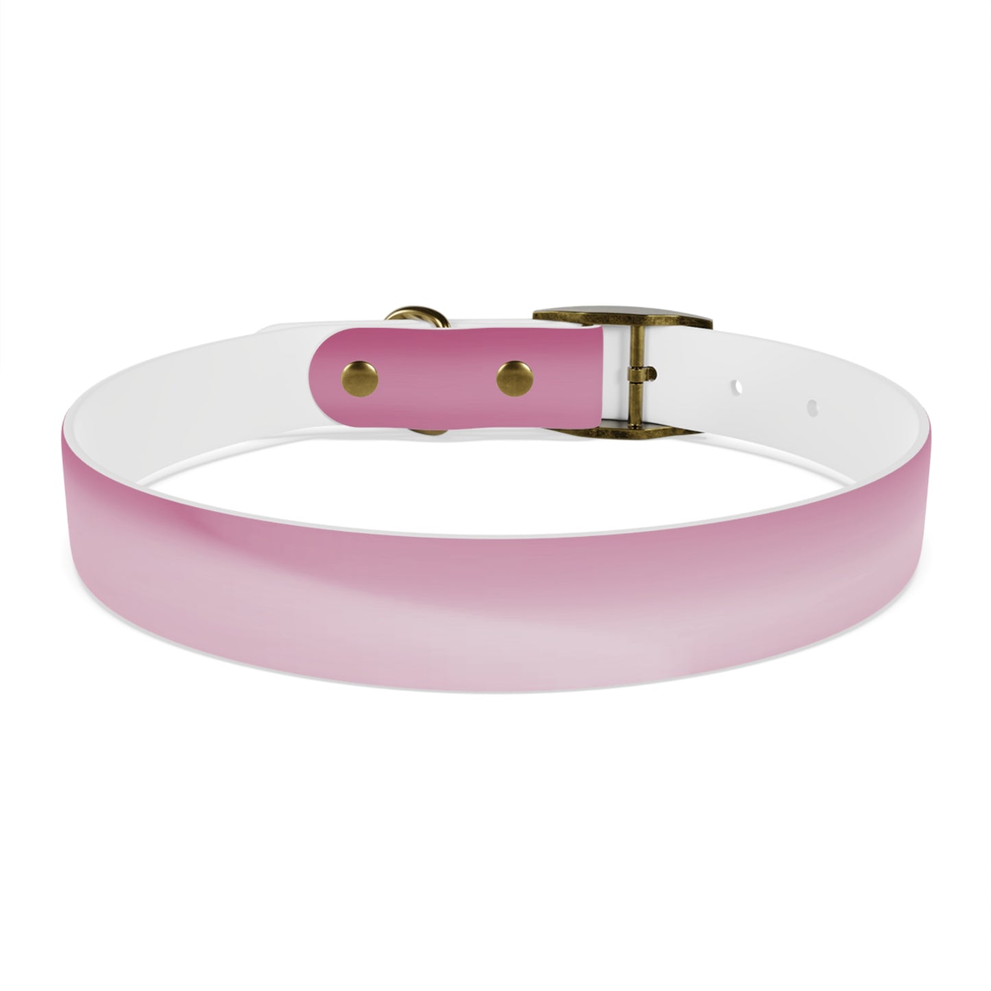 Pink Blush Fade Large Dog Collar