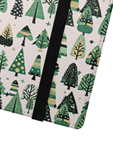 Mini Vintage Green Trees Flip Cases, Samsung Galaxy S24 Ultra