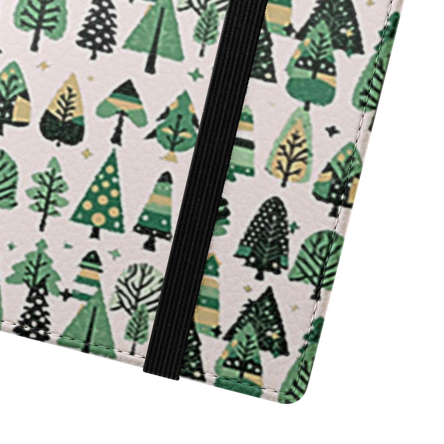 Mini Vintage Green Trees Flip Cases, Samsung Galaxy S24 Ultra