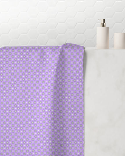 Lavender Star-crossed Bodies Mink-Cotton Towel (50% polyester, 50% cotton),  30" x 60"