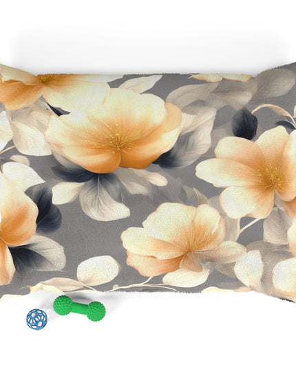 Soft Blossom Floral Bunch Pet Bed, 40" × 30"