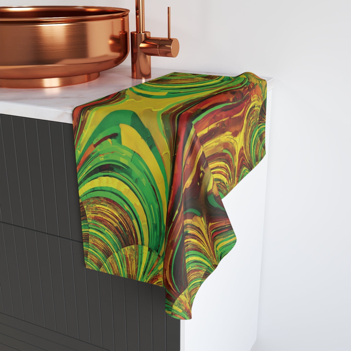 Uzi Spiral Beta Hand Towel, 16" x 28"