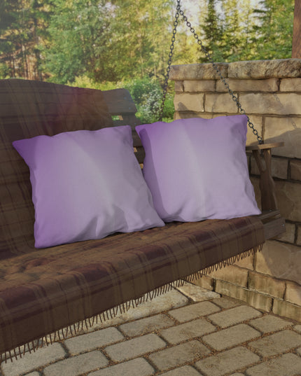Soft Lavender Fade 20" x 20" Outdoor Pillow