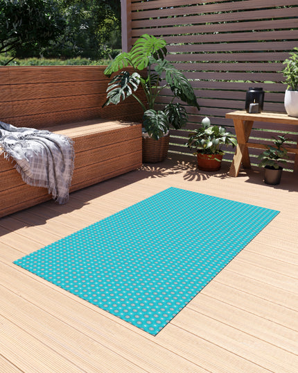 Tif Green Star-crossed Bodies Outdoor Rug, 36" x 60"