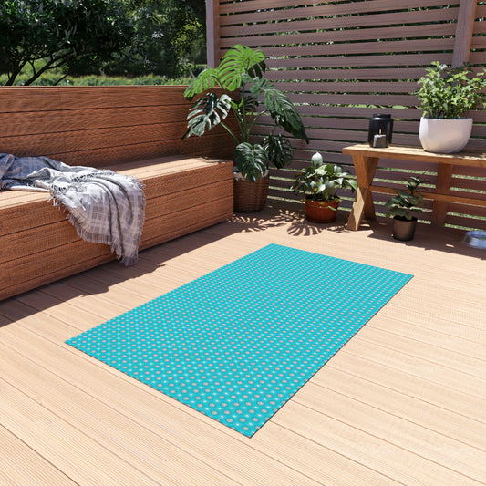 Tif Green Star-crossed Bodies Outdoor Rug, 36" x 60"