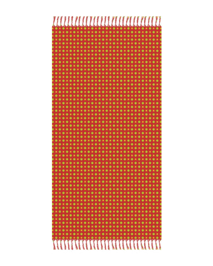 Late Evening Star-crossed Bodies Boho Beach Cloth, 38" × 81"