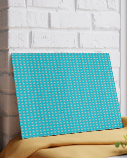 Tif Green Star-crossed Bodies Glass Cutting Board,  8" x 11"