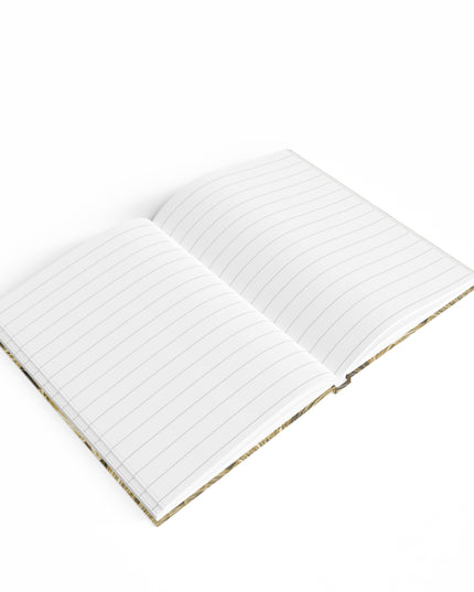 Uzi Spiral Light Brown 5" x 7" Journal - 128 Ruled Line pages
