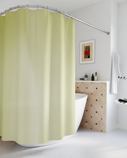 Lemon Fade Shower Curtains, 71" x 74"