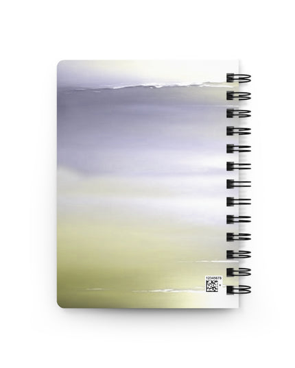 Lavender Sea Golden Fog Sea Purple Fog Spiral Bound Journal, 5" x 7" 150 pages