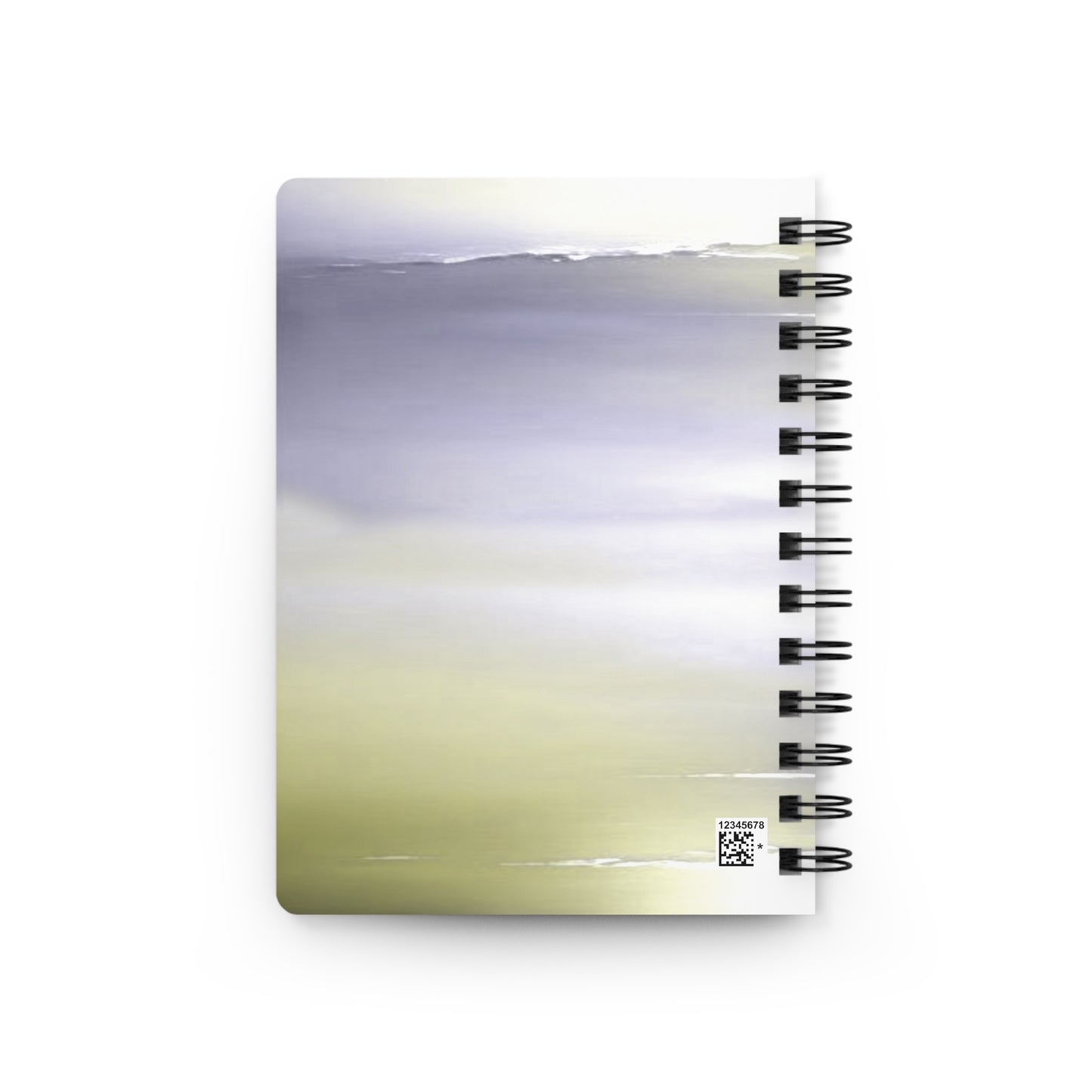 Lavender Sea Golden Fog Sea Purple Fog Spiral Bound Journal, 5" x 7" 150 pages