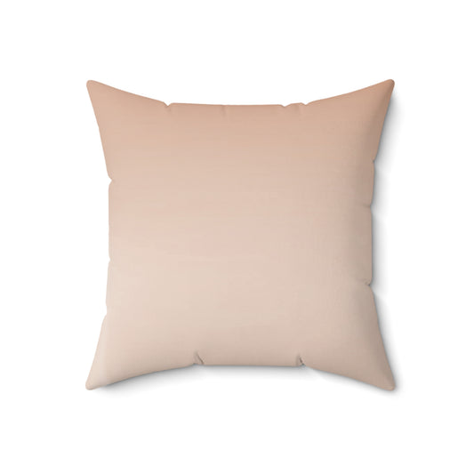 Soft Fade 18" x 18" Faux Suede Square Pillow