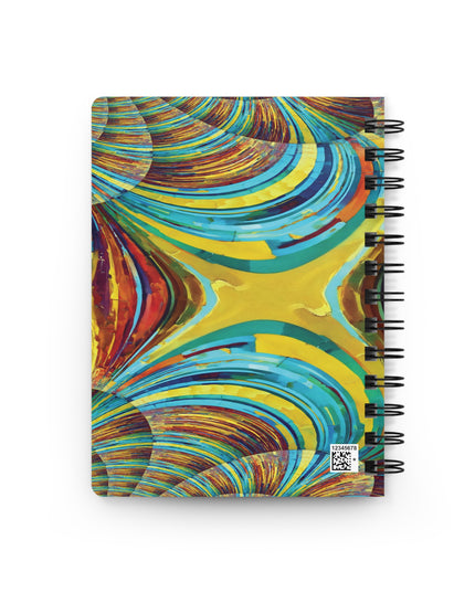Uzi Spiral Alpha Bound Journal, 5" x 7" 150 pages