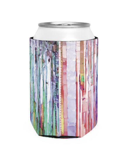 Striped Pastels 12 oz Can Cooler Sleeve