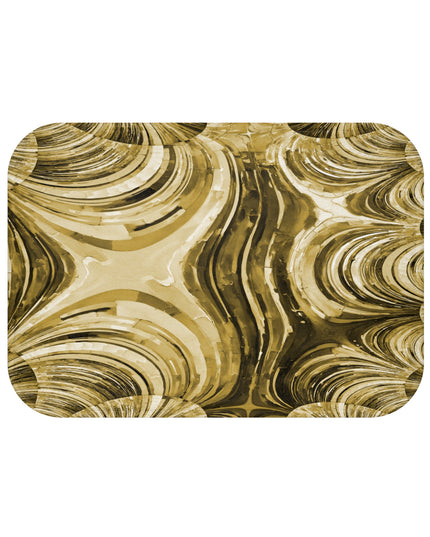Uzi Spiral Light Brown 24" x 17" Bath Mat