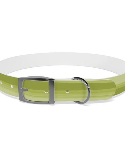 Lemon Wavey Extra Large Dog Collar