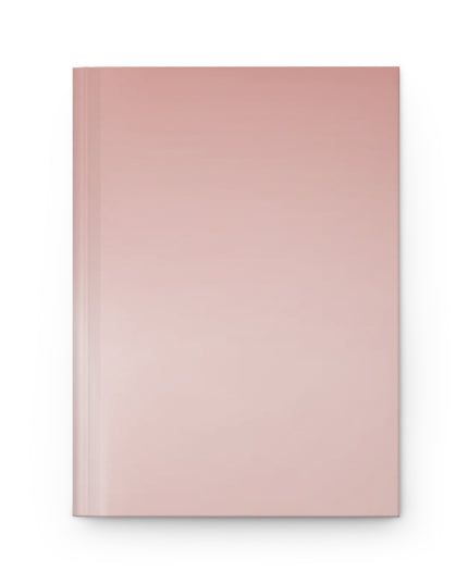 Rose Red Fade 5.75" x 8" Hardcover Journal Matte with 150 lined pages