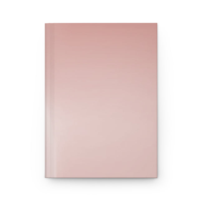 Rose Red Fade 5.75" x 8" Hardcover Journal Matte with 150 lined pages