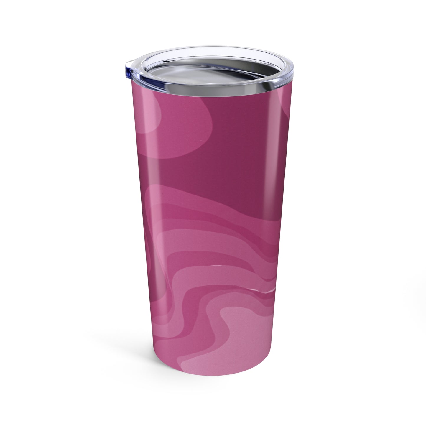 Pinky Mauve Wavey Tumbler 20oz
