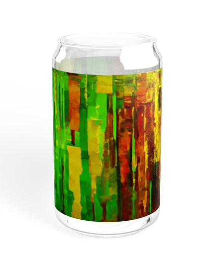 Striped Beta Sipper Glass, 16oz
