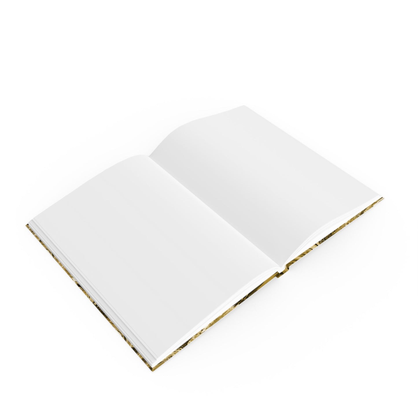 Uzi Spiral Light Brown 5.2" x 7.4" Hard Backed Journal with 128 blank pages