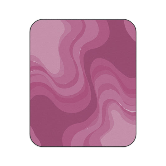 Pinky Mauve Wavey 61" × 51" Picnic Blanket