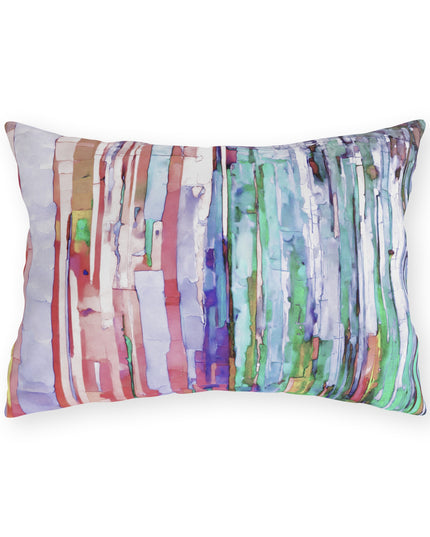 Striped Pastels 20" x 14" Outdoor Pillow