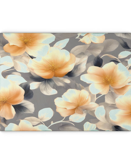 Soft Blossom Floral Bunch Glass Cutting Board, 11" x 15"