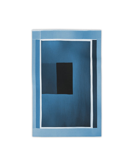Blue Shadow Beach Towel, 18" x 27"