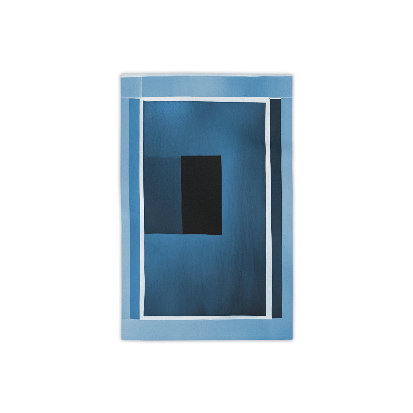 Blue Shadow Beach Towel, 18" x 27"