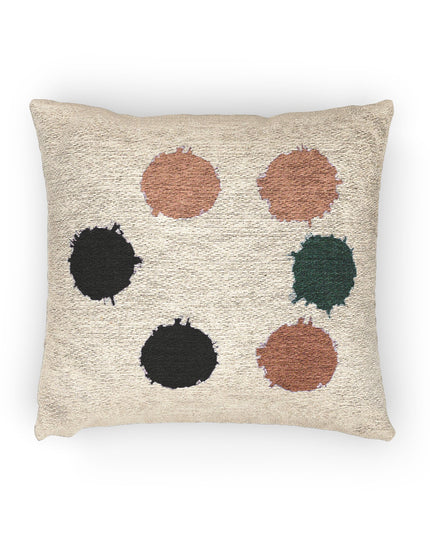 Alpha Barrel Woven Pillow, 17" x 18"