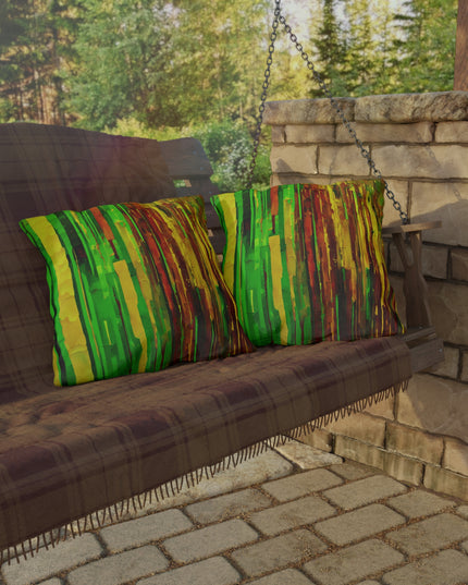 Striped Beta 20" x 20" Outdoor Pillow