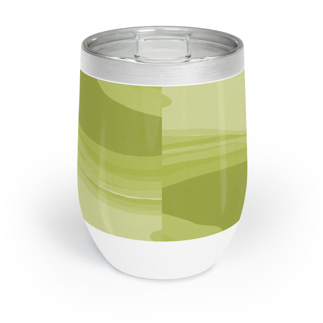 Lemon Wavey 12 oz Chill Wine Tumbler