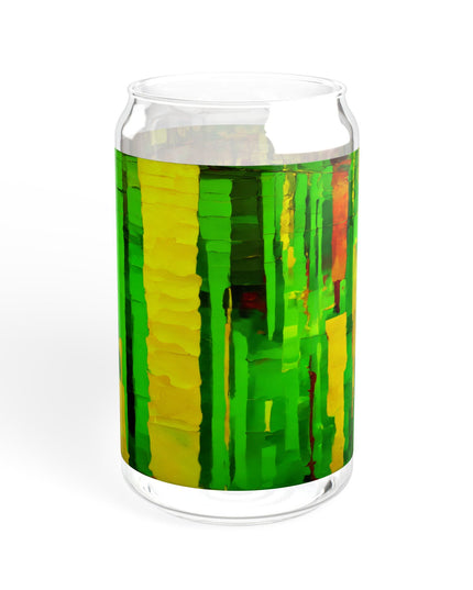 Striped Beta Sipper Glass, 16oz