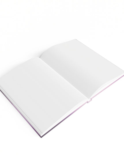 Dark Pink Sea Amethyst Fog 5" x 7" Journal - 128 Blank pages