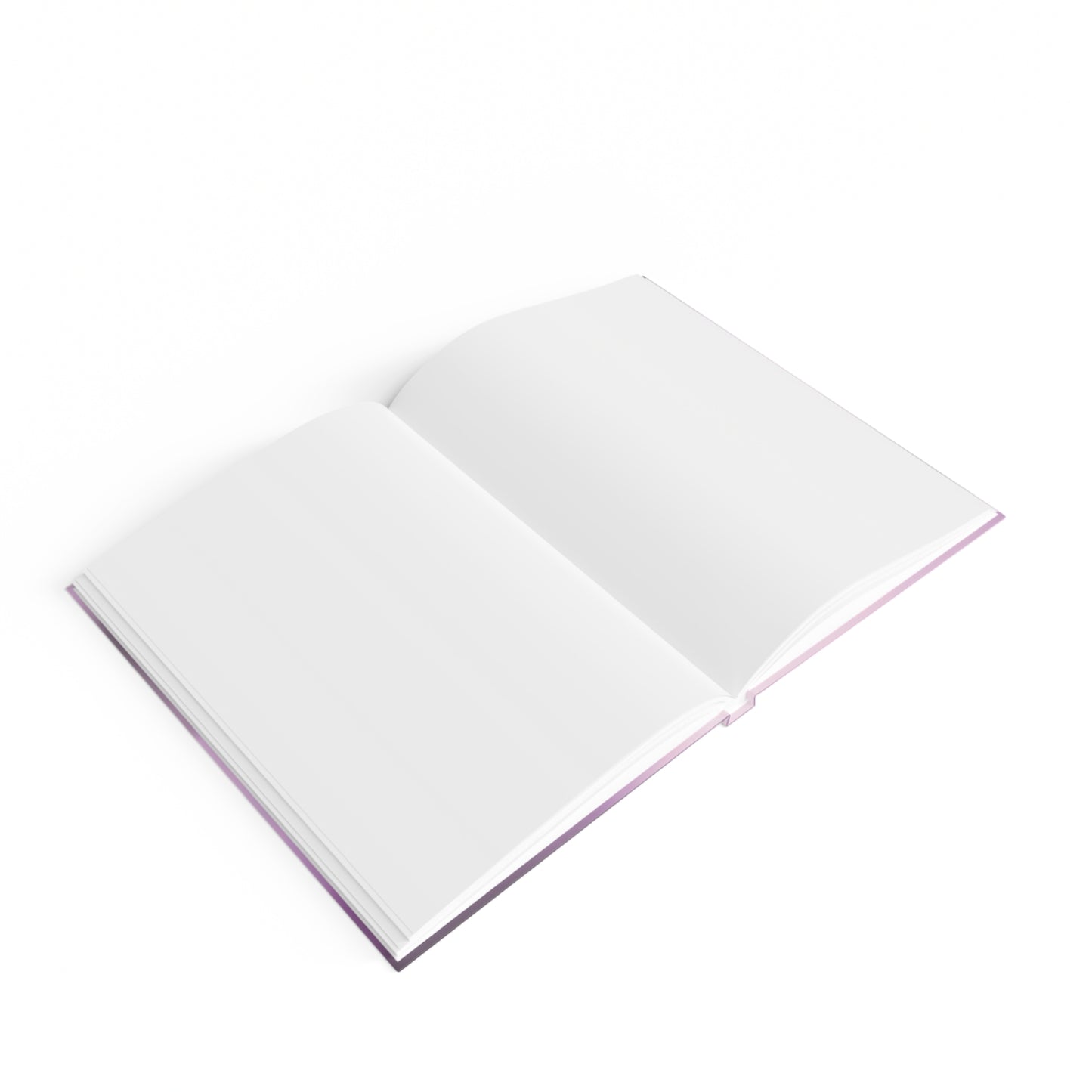 Dark Pink Sea Amethyst Fog 5" x 7" Journal - 128 Blank pages